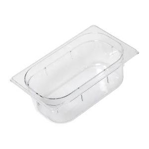 GN-Behälter GN 1/4 - 100 Polycarbonat | REDFOX - GNP 1/4-100