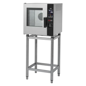 Kombidämpfer elektrisch 5x GN 2/3, 4,8 kW, Einspritzung, Touchdisplay, automatisches Waschen, linke Tür | REDFOX - MPD 0523 X ELAM
