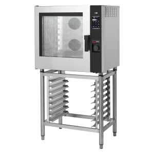 Kombidämpfer elektrisch 7x GN 1/1, 12,6 kW, Einspritzung, Touchdisplay, automatisches Waschen, linke Tür | REDFOX - MPD 0711 X ELAM