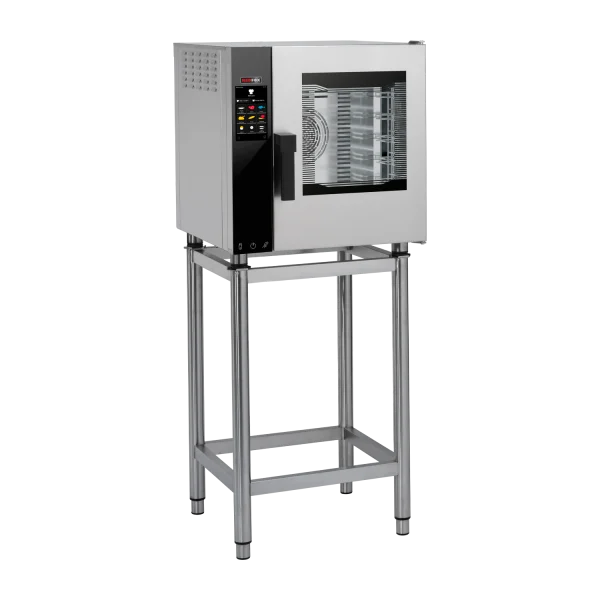 Four électrique à convection version renforcée Vapeur directe Écran tactile couleur Porte battante à droite 5x GN 2/3 | REDFOX - MPDN 0523 X ER
