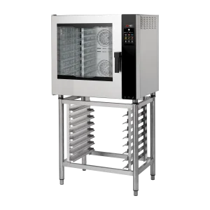 Convektomat électrique Vapeur directe Écran tactile couleur Porte battante à gauche 7x GN 1/1 | REDFOX - MPDN 0711 EL