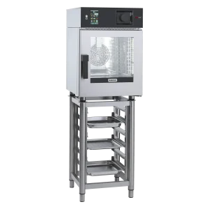 Kombidämpfer MINI elektrisch 6x GN 1/1 automatische Wäsche Einspritzung Touchdisplay Bedienfeld 5´´ 400 V | REDFOX - MSDBD 0611 E