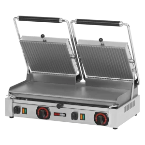 Kontaktgrill glatt elektrisch 57x24 400 V | REDFOX - PD 2020 L