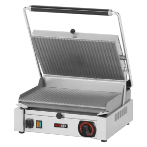 Kontaktgrill geriffelt elektrisch 37x24 230 V | REDFOX - PM 2015 R