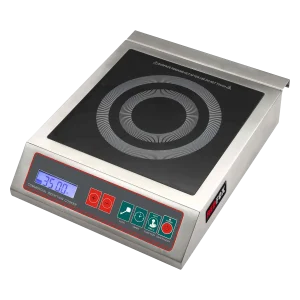 Induktionstisch-Elektroherd 12 Leistungsstufen digitales Bedienfeld 230 V | REDFOX - RIB 3535 ET
