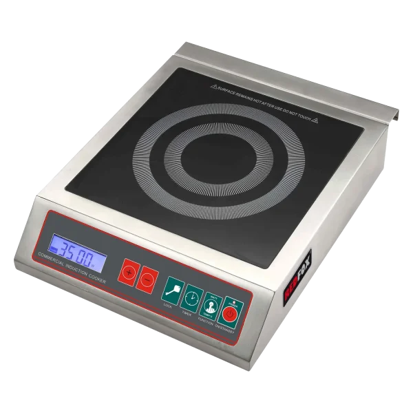 Induktionstisch-Elektroherd 12 Leistungsstufen digi. Bedienfeld 230 V | REDFOX - RIB 3536 ET