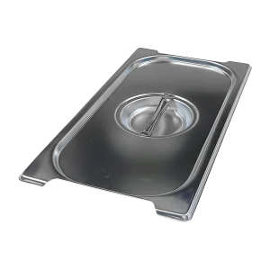 Deckel GN 1/3 Fallgriff Edelstahl | REDFOX - VGN 1/3 U