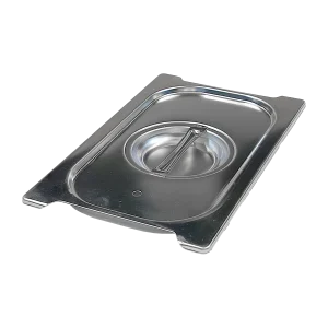 Deckel GN 1/4 Dichtung Fallgriff Edelstahl | REDFOX - VGN 1/4 SU