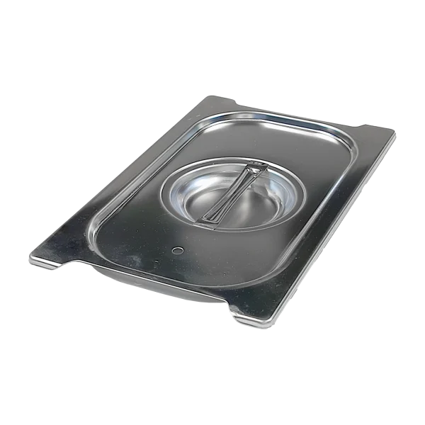 Deckel GN 1/4 Dichtung Fallgriff Edelstahl | REDFOX - VGN 1/4 SU