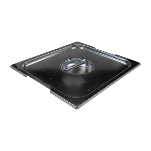 Deckel GN 2/3 Dichtung Fallgriff Edelstahl | REDFOX - VGN 2/3 SU