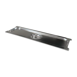 Deckel GN 2/4 Fallgriff Edelstahl | REDFOX - VGN 2/4 U