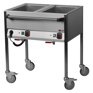 Bain Marie elektrisch GN 2-1/1 Steuerung auf der längeren Seite | REDFOX - VLPD 2120