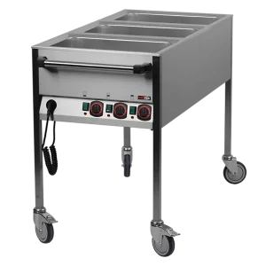 Bain Marie elektrisch GN 3-1/1 Steuerung auf der kürzeren Seite | REDFOX - VLPK 3120