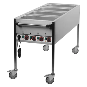 Bain Marie elektrisch GN 4-1/1 Steuerung auf der kürzeren Seite | REDFOX - VLPK 4120