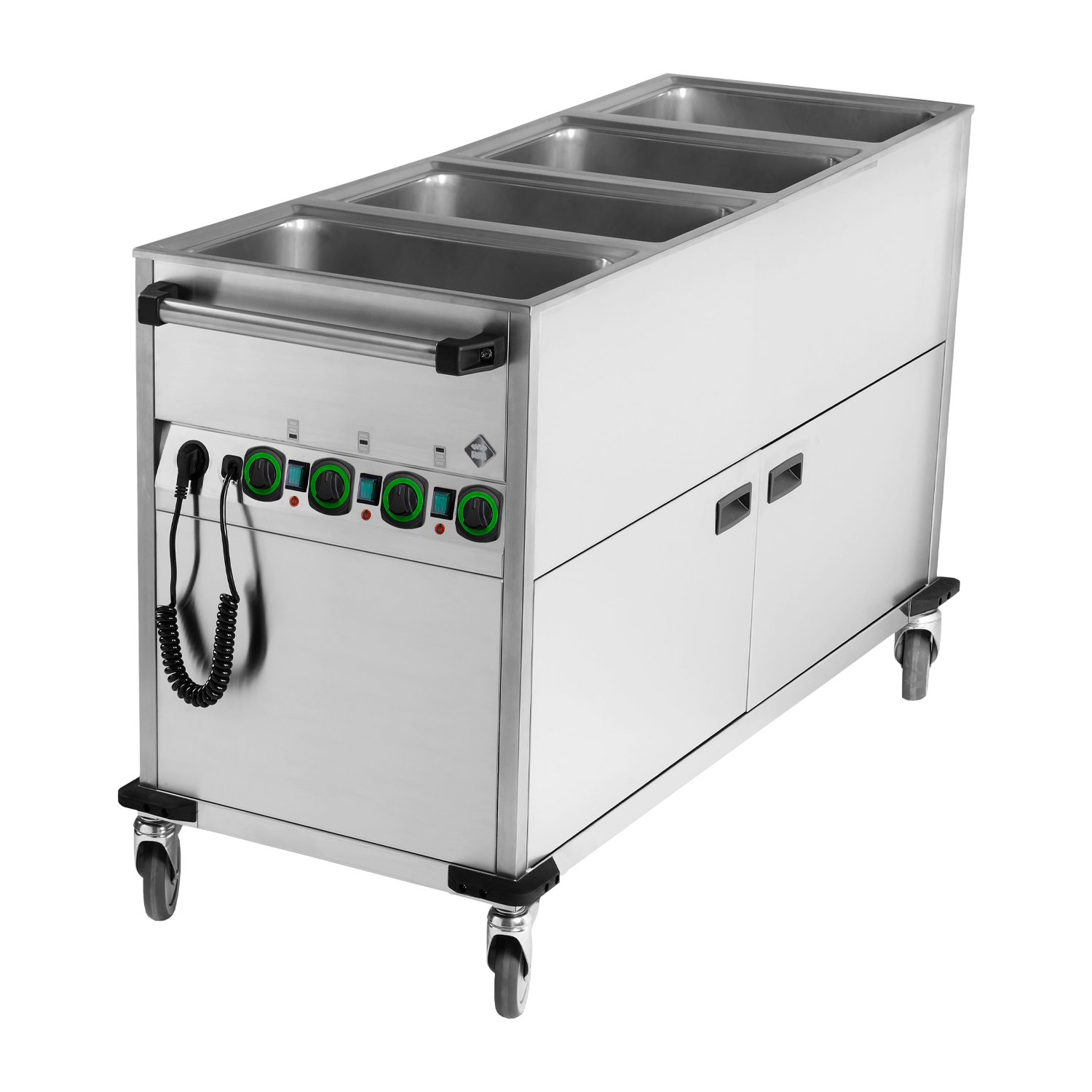 Bain Marie BMPK-4120-CS mit Deckel für Catering - InGastro Equipment