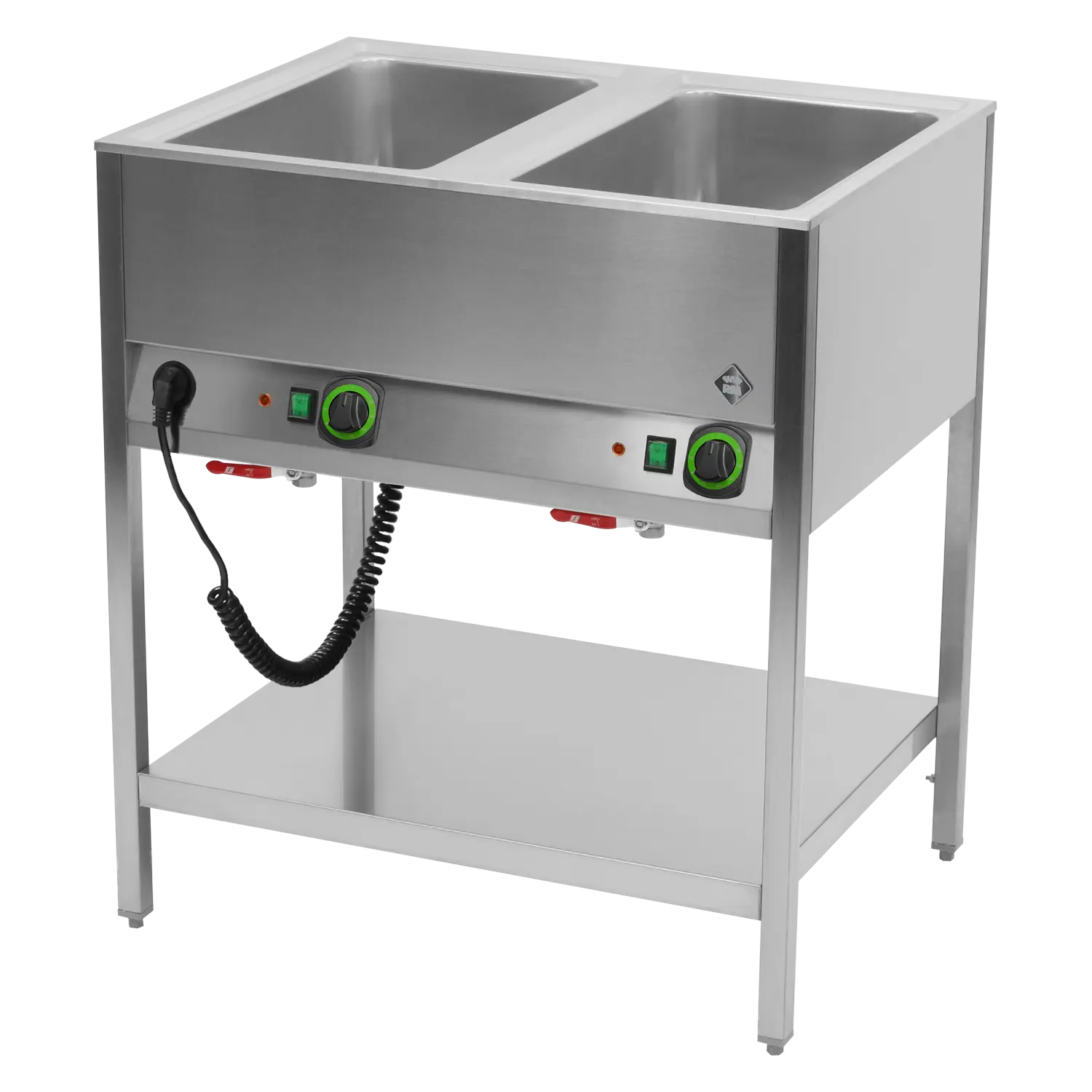 Bain Marie BMSD-2120 Schiebedeckel für Gastronomie - InGastro Equipment
