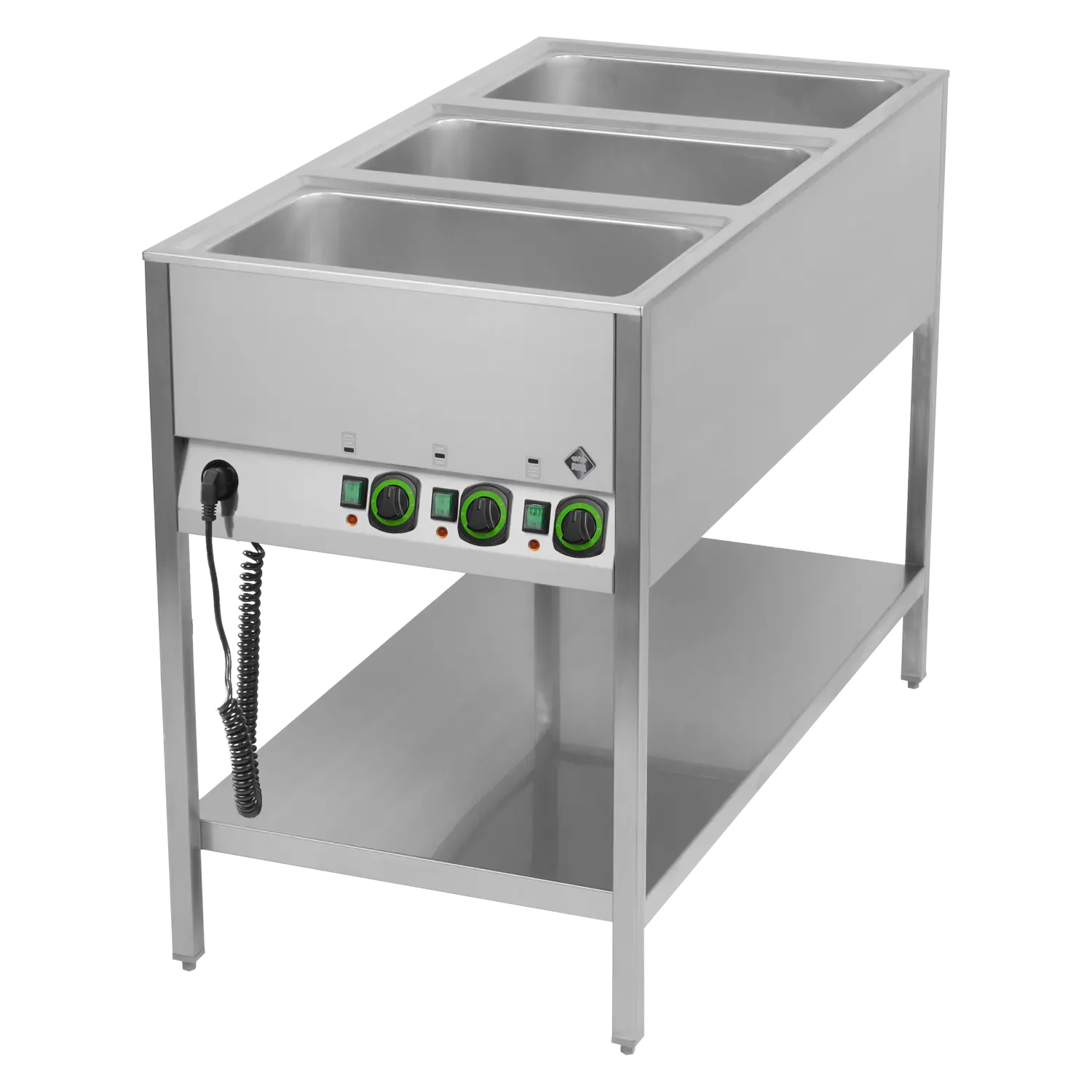 Bain Marie BMSK-3120 Schiebedeckel für Gastronomie - InGastro Equipment