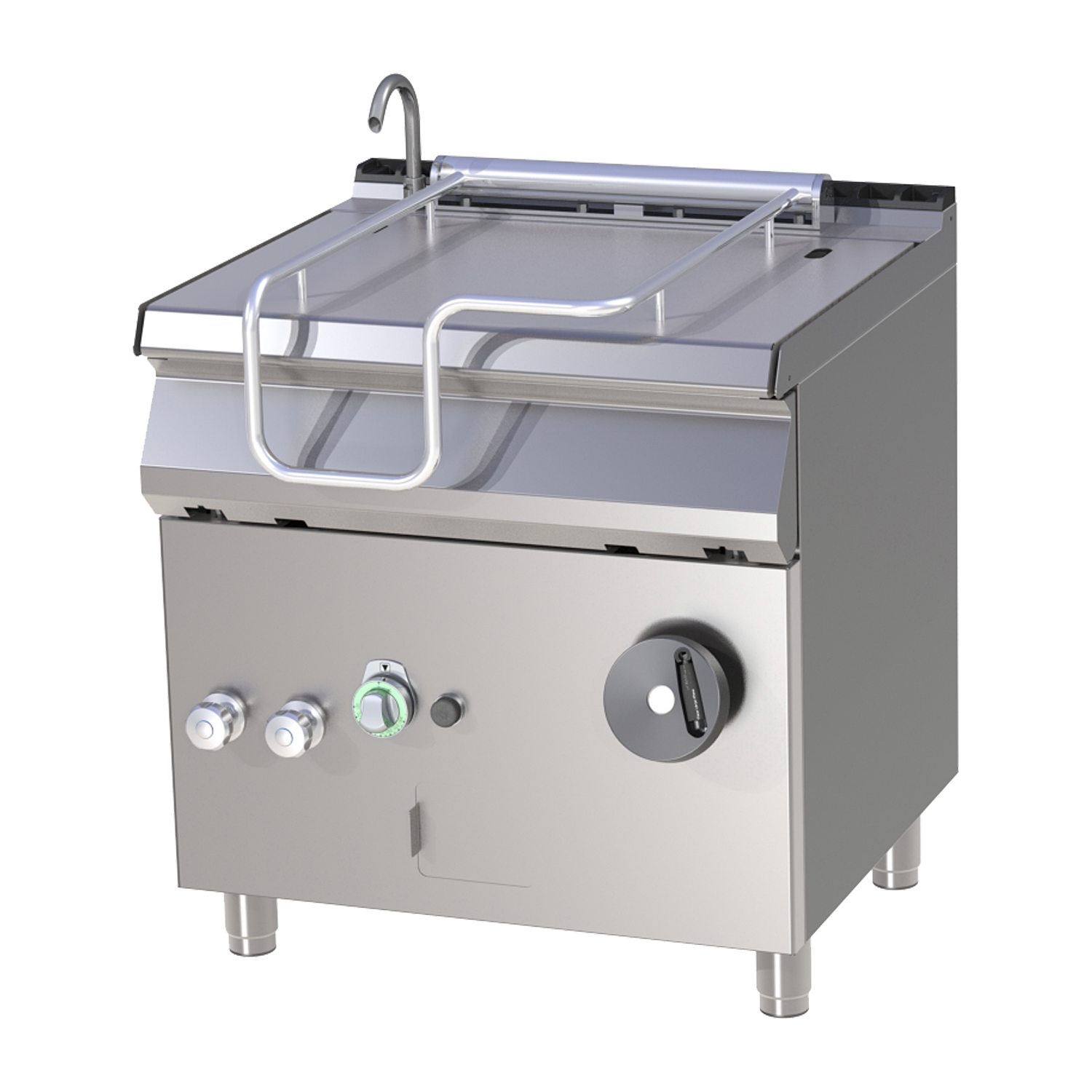 Bratmaschine BR-780-G für Gastronomie - InGastro Equipment