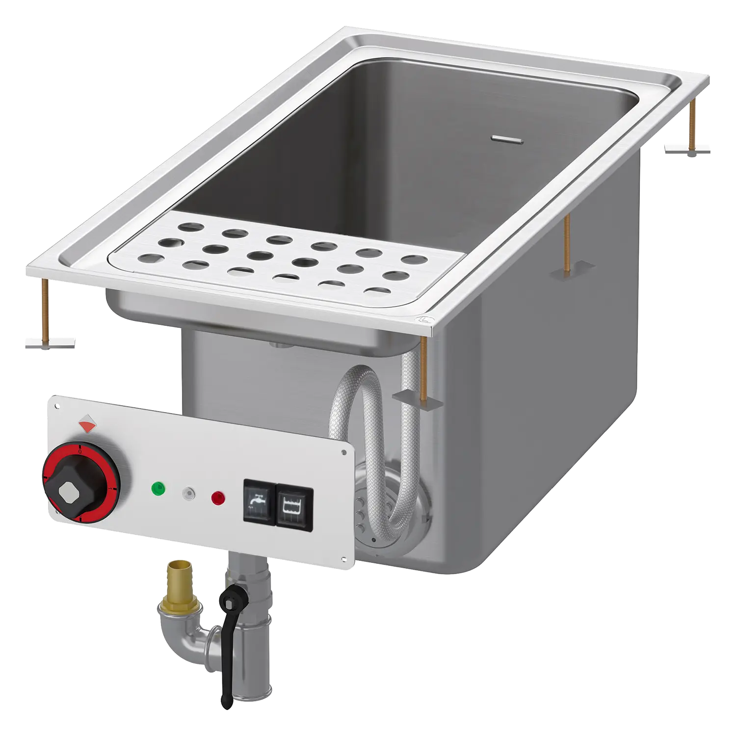 Kühlaufsatz CPAD-84ET für Gastronomie-Buffet - InGastro Equipment