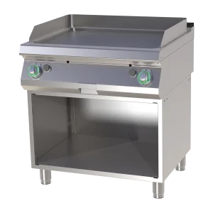 Grillplatte glatt mit Unterbau | RM - FTH 780 G