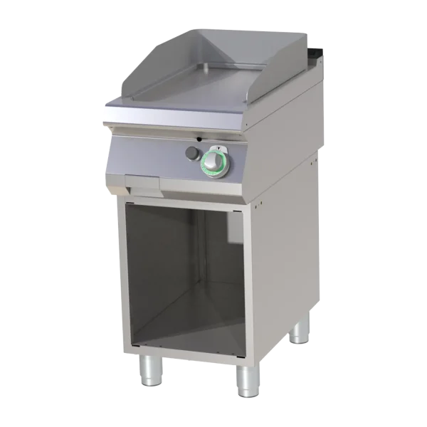Grillplatte glatt verchromt mit Unterbau | RM - FTHC 740 G
