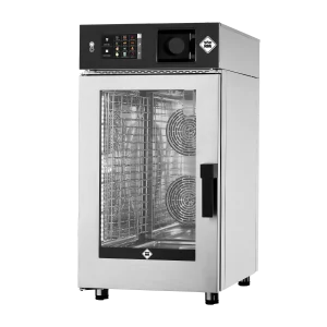 Kombidämpfer SLIM elektrisch 10x GN 1/1 automatische Wäsche Einspritzung Touchdisplay Bedienfeld 7" 400 V linke Tür | RM - MSTBD 1011 EL