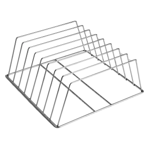 Korbeinsatz 50x50 aus Edelstahl für 8 Stück EN60x40-40 und Tabletts | RM - NV-8EN-40