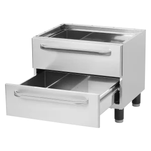 Unterbau 2x Schublade geschlossen 66x53 | REDFOX - PZ 60 L