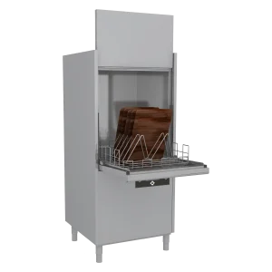 Topfspülmaschine doppelwandig mit Schmutzwasserpumpe 70x70 - 400 V | RM - S 202 P ABT