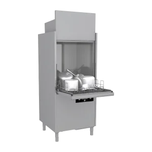 Topfspülmaschine doppelwandig mit Schmutzwasserpumpe und Rückgewinnung 70x70 - 400 V | RM - S 202 REC ABT