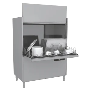 Topfspülmaschine doppelwandig mit Schmutzwasserpumpe 132x70 - 400 V | RM - S 302 P ABT
