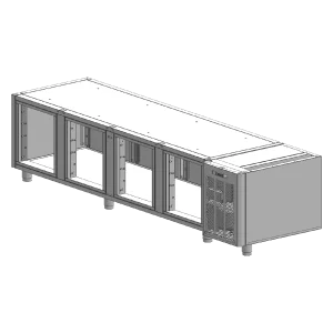 Kühltischgestell SCH 4D Edelstahl | RM - SCH 4 KOR