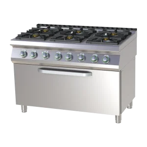 Gasherd mit elektrischem statischem Backofen | RM - SPST 7120/31 GE