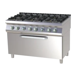 Gasherd mit elektrischem statischem Backofen | RM - SPT 7120/31 GE