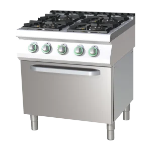 Gasherd mit elektrischem Heißluft-Backofen | RM - SPT 780/11 GE