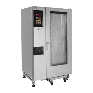 Four à convection STEAMBOX électrique 20x Chaudière GN 1/1 Écran tactile couleur Nettoyage automatique Écran 10" | RM - STMB 2011 E