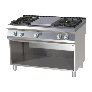 Glühplatten-Herd Gasmit Unterbau | RM - STPS 7120 G