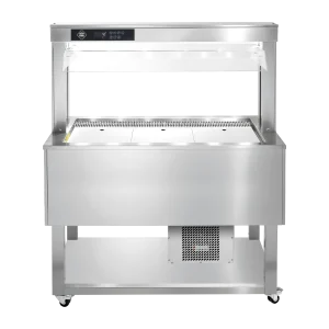 Tablettwagen TR-BLUE-3I blau für Restaurant und Gastronomie - InGastro Equipment