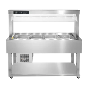 Tablettwagen TR-GREEN-4I grün für Restaurant und Gastronomie - InGastro Equipment