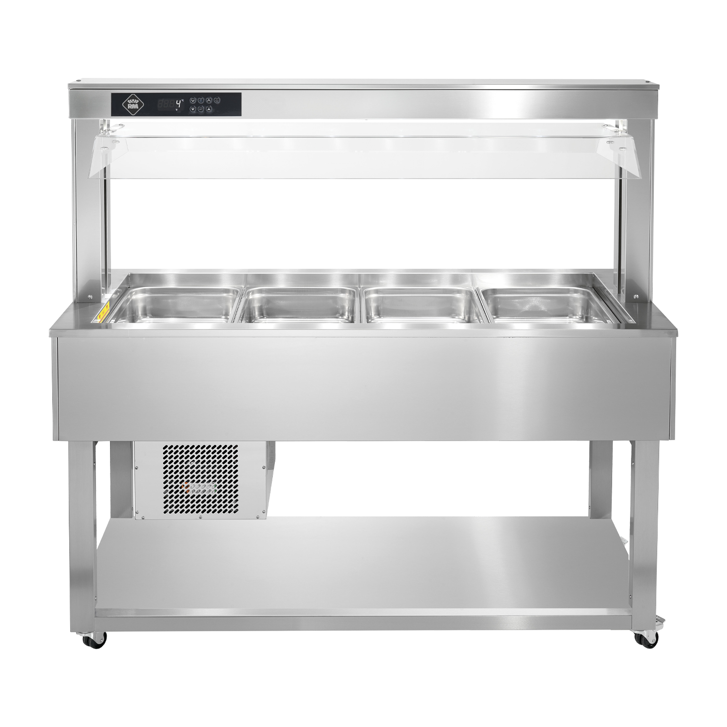 Tablettwagen TR-GREEN-4I grün für Restaurant und Gastronomie - InGastro Equipment