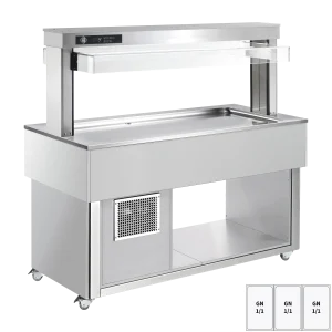 Tablettwagen TR-LIME-3R lime grün für Restaurant und Gastronomie - InGastro Equipment