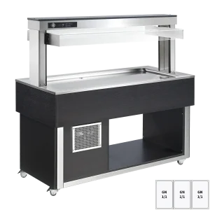 Tablettwagen TR-LIME-3W lime grün für Restaurant und Gastronomie - InGastro Equipment