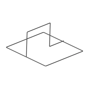 Korbeinsatz aus Edelstahl 50x50 zum Waschen 1St. GN 1/1-100 für Modelle CT,A,XT | RM - VN-1GN-100