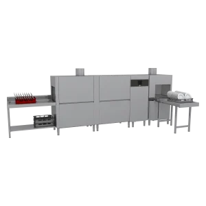 Tunnelspülmaschine 270, Kaltwasser, Ausgang rechts, Ecktrockenmodul | RM - XT 270 R XTRS XTRCO