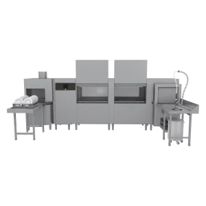 Tunnelspülmaschine 300, Kaltwasser, Ausgang links, Eckvorwaschmodul | RM - XT 300 L XTRS CTPWR