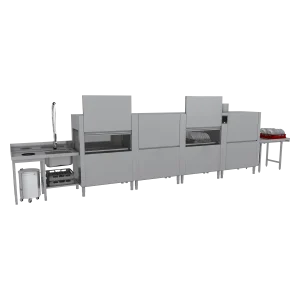 Tunnelspülmaschine 300, Kaltwasser, Ausgang rechts, Rückgewinnung für Osmosewasser | RM - XT 300 R XTRCO