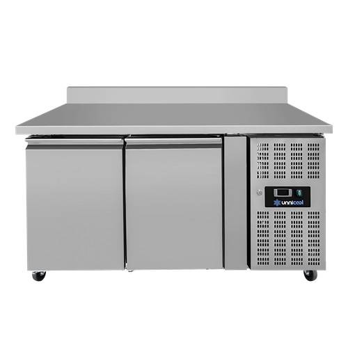 Gastro Kühlschrank 2 Türen Edelstahl - InGastro Equipment