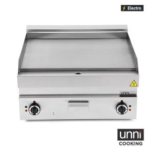Elektro-Grillplatte E65GP20B glatt für Gastro-Kochblock - InGastro Equipment