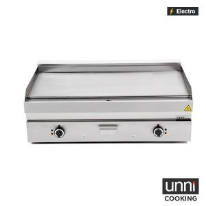 Elektro-Grillplatte E65GP30B glatt für Gastro-Kochblock - InGastro Equipment