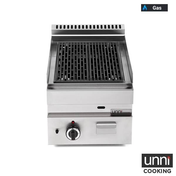 Gastro Gas-Grillplatte G65GP10B für Gewerbeküche - InGastro Equipment